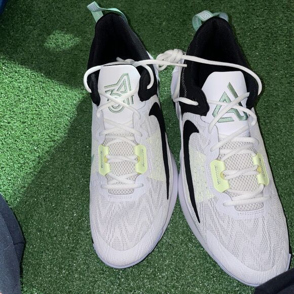 Nike Giannis Immortality 2 white/black barely volt DM0825 101 - Men's Size 11 - Picture 7 of 9